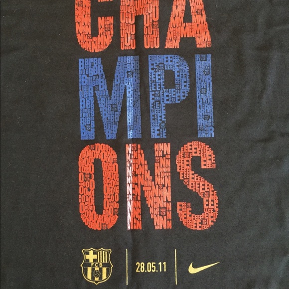 2011 Champions League Barça commemorative T-shirt - Picture 3 of 4